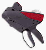 Pricing Guns, METO 1-Line, 8-Character Gun With White Labels