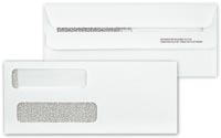 Two Window Envelopes, Check Envelopes, Double Window, Self Seal