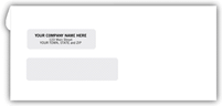 Two Window Envelopes, Double Window Confidential Envelope