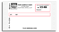 Jumbo Mailing Labels, Continuous Mailing Label
