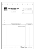 Statements, Statements, Classic, Unlined, w/Carbons