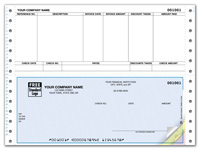 Continuous Checks, Continuous Bottom Accounts Payable Check