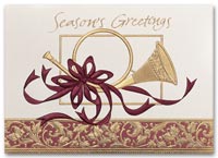 Eco Friendly Cards, Holiday Cards Holiday Horn