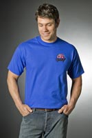 T-Shirts, 100% Premium Cotton T-Shirts, SS, Embroidered