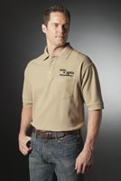 Polo Shirts, 100% Cotton Pique Polos, Men's, Short Sleeve, w/ Pkt