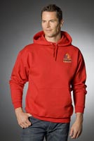Sweats/Pullovers, Pullover Hooded Sweatshirt, Embroidered