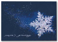 Patriotic & Traditional Greeting Cards, Holiday Cards Celestial Snowflake