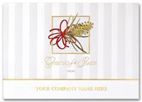 Personalized Greeting Cards, Holiday Cards Simple Statement