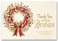 Personalized Greeting Cards, Holiday Cards Grateful Sentiment