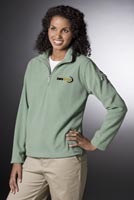 Fleece, Ladies Vantek Microfiber 1/4 Zip Fleece, Embroidered