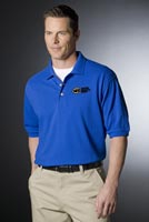 Polo Shirts, Men's 60/40 Repel & Release Pique Polo, SS, Embroidered
