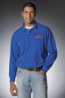 Business Casual/Dress, Mens 60/40 Repel & Release Pique Polo, LS, Embroidered