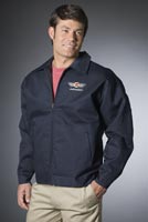 Jackets, Men's Twill Work Jacket, Embroidered