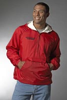 T-Shirts, 1/4 Zip Pouch Jacket, Embroidered