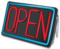 Open / Closed Signs, Lighted Open Sign