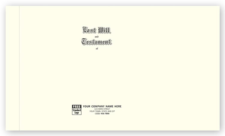 22953 Engraved Will Covers