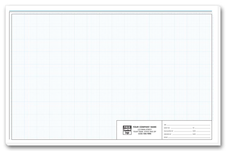709 Graph Paper - Pro-Sketch 1/8