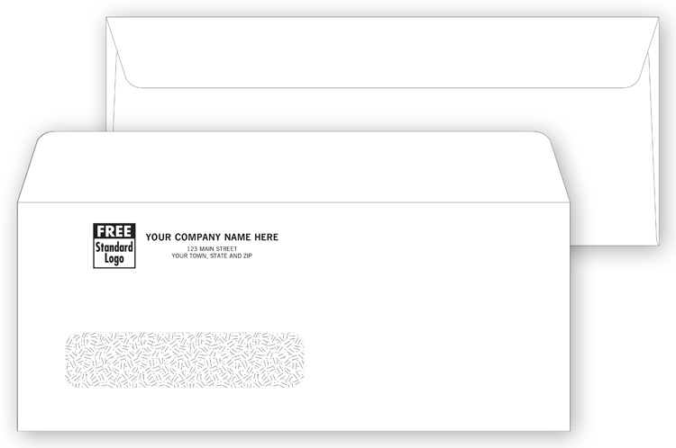91578 Single Window Confidential Envelope